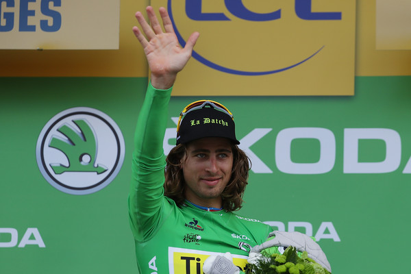 Výborný Peter Sagan skončil v 10. etape po úniku druhý a oblečie si zelený dres