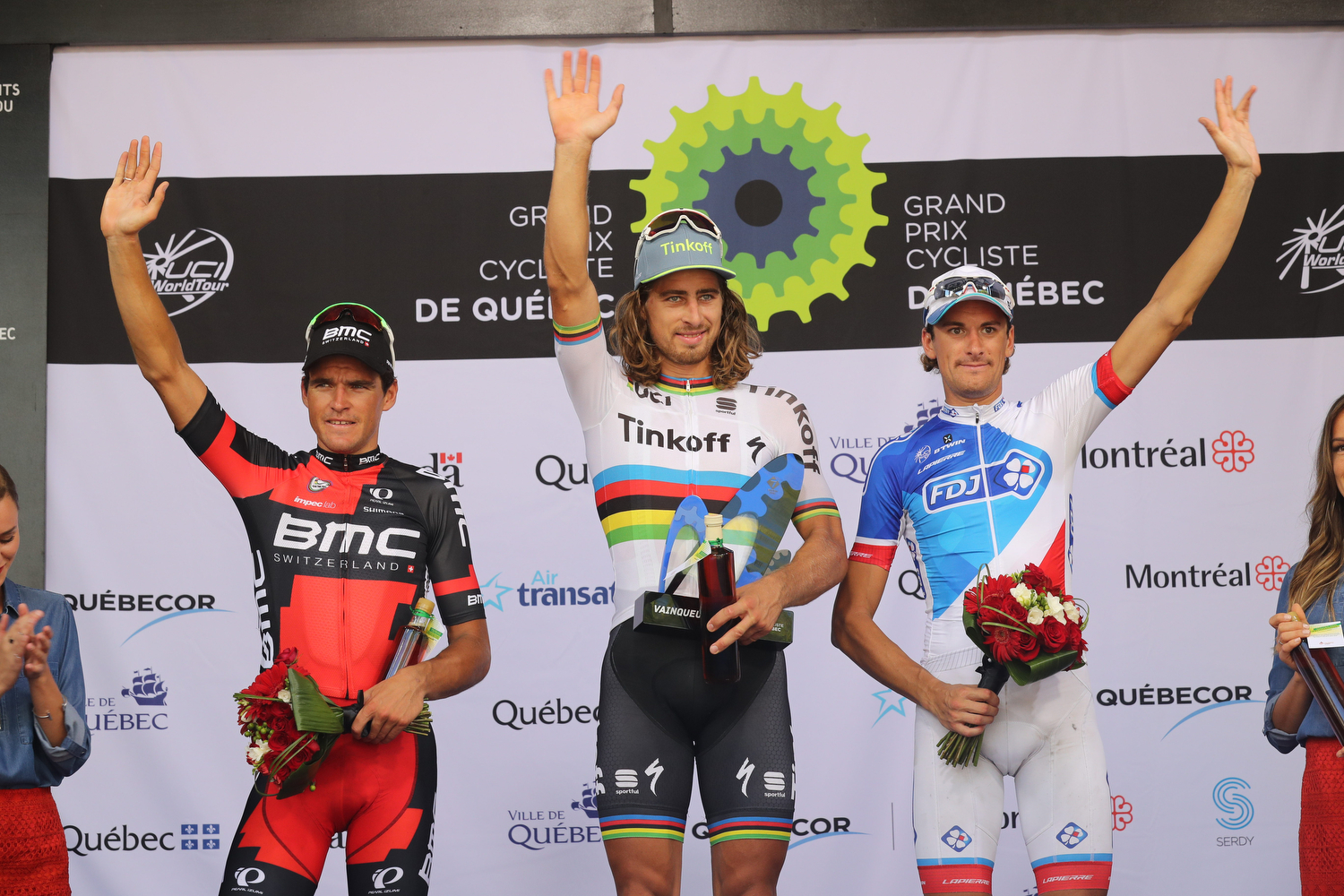 Peter Sagan skvelým spôsobom triumfoval v klasike v Québecu