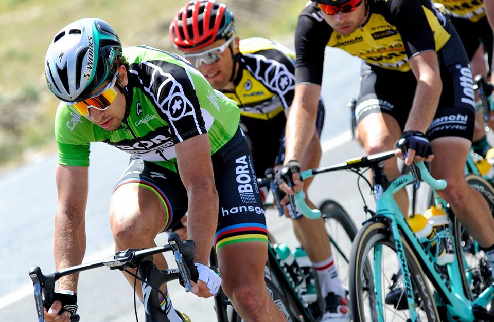 Peter Sagan ovládol špurt hlavnej skupiny v 4. etape Okolo Kalifornie, zvíťazil Huffman