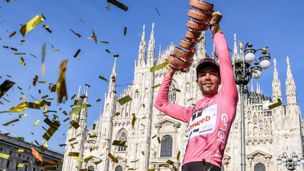 Tom Dumoulin debutovo opanoval Giro d´Italia