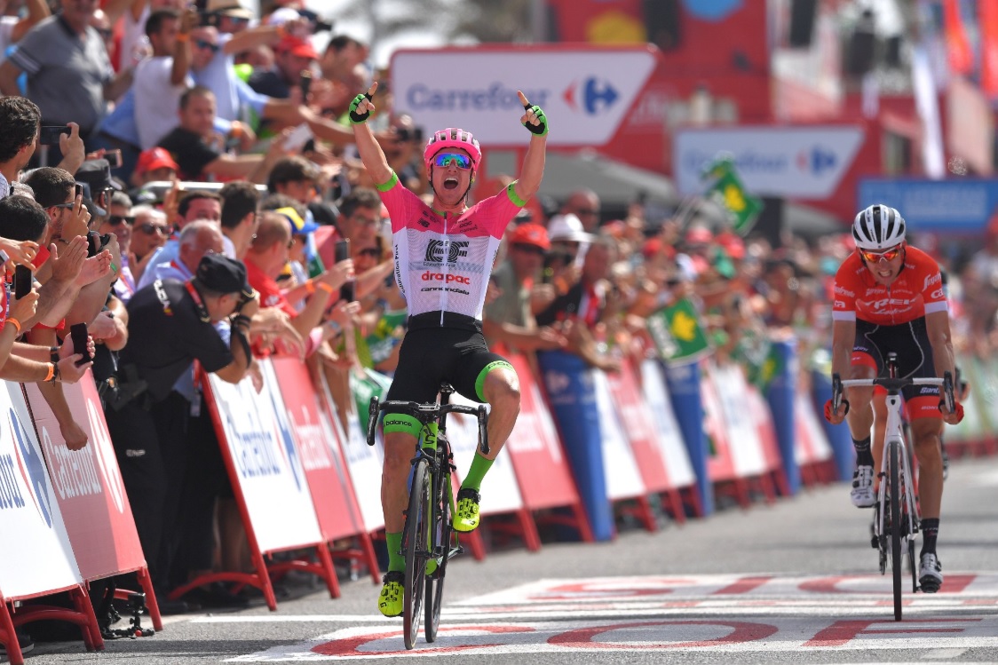 La Vuelta 5. etapa: Z víťazstva sa radoval Simon Clarke