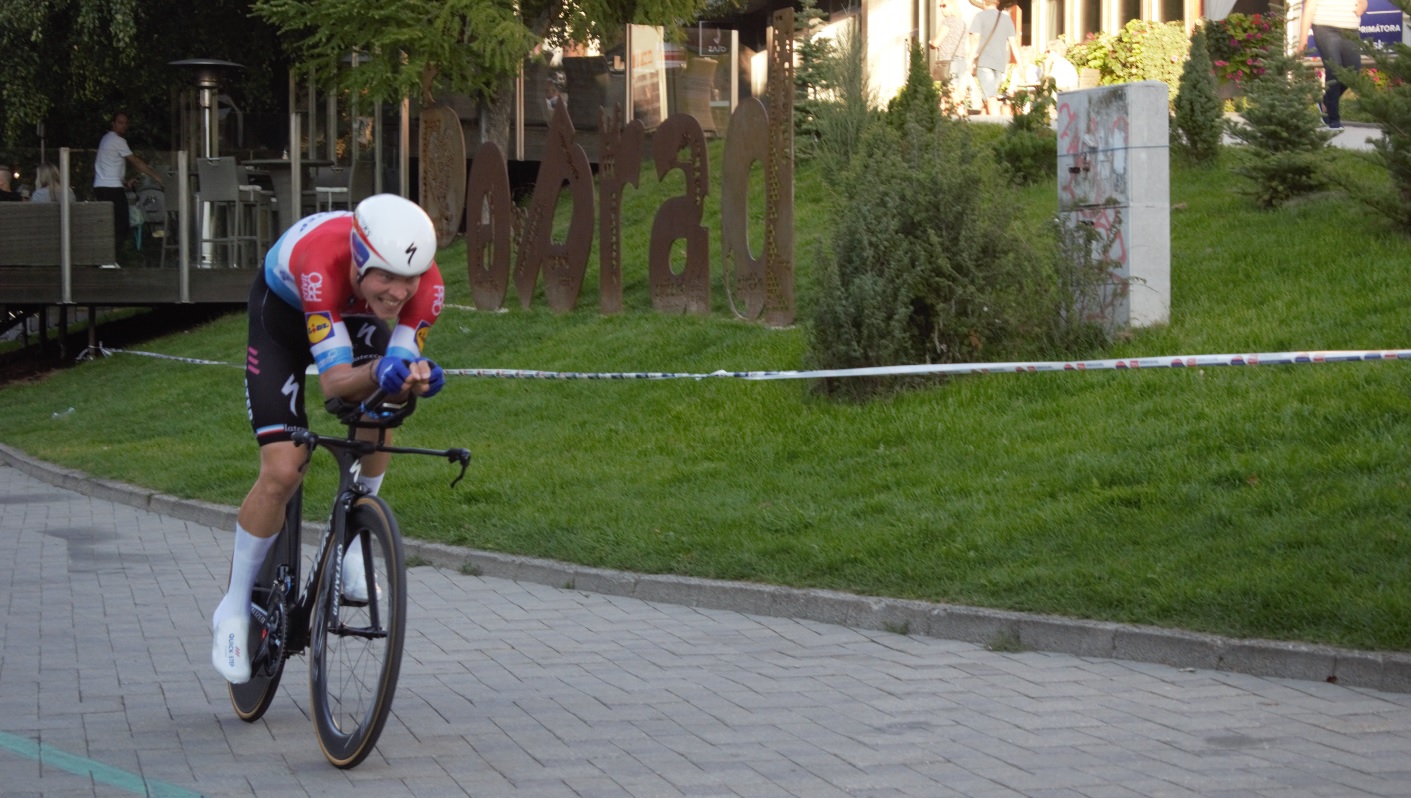 Okolo Slovenska Prológ: Úvodnú časovku v Poprade ovládol Bob Jungels