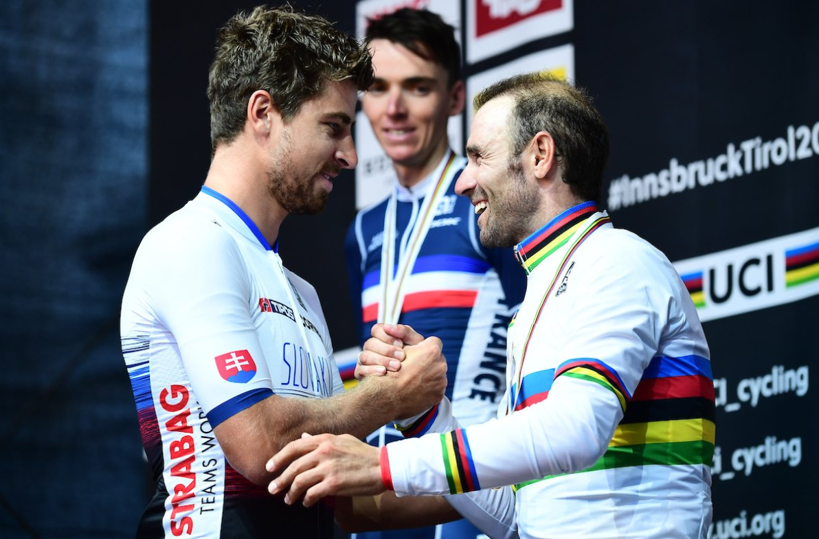 MS v cyklistike Innsbruck: Majstrom sveta sa stal Alejandro Valverde, ktorý stavil na dlhý špurt