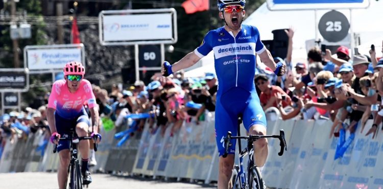 Okolo Kalifornie 2. etapa: Na vrchole stúpania zvíťazil Kasper Asgreen